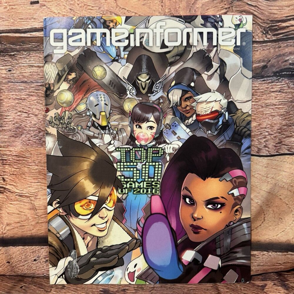 Game Informer Magazine Issue 286 February 2017 Top 50 Games of 2016 Overwatch
